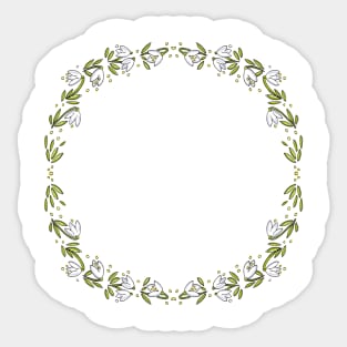 Floral Pattern Sticker